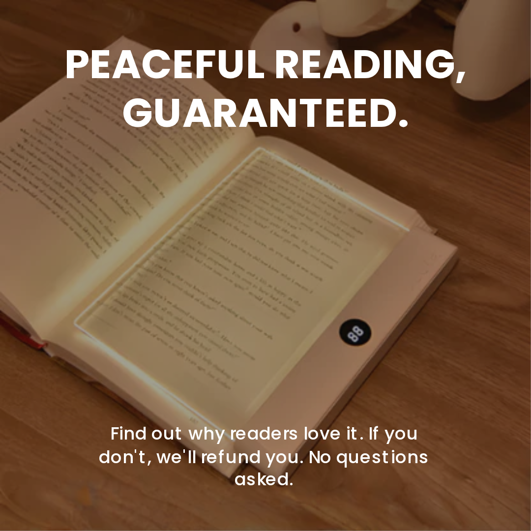 Rechargeable clip-on book light for comfortable night reading
