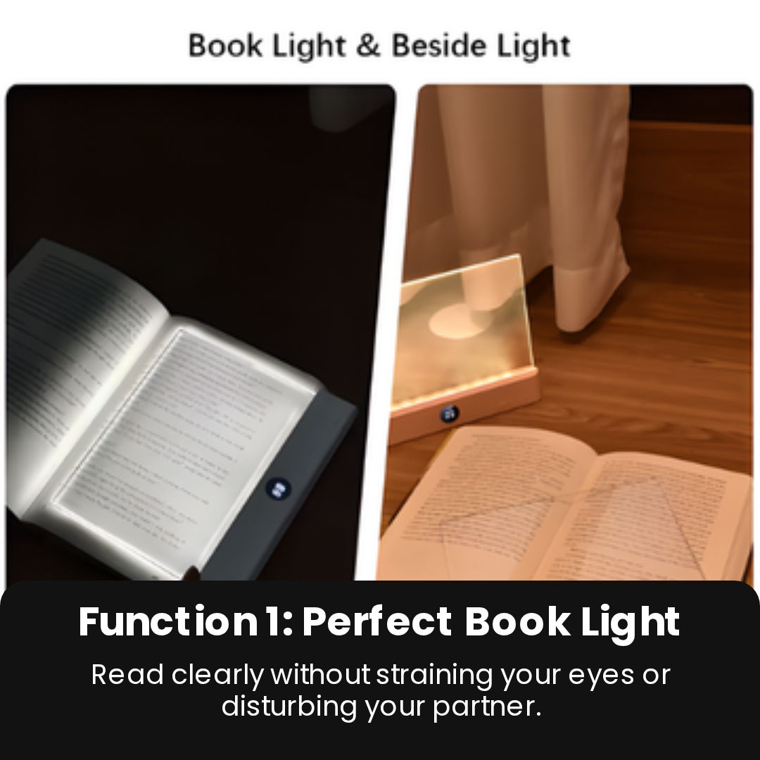Book light for reading without disturbing others