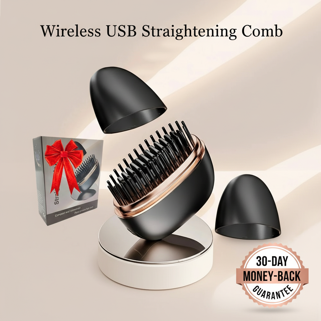 Wireless USB Straightening Comb - moneyBackGuarantee