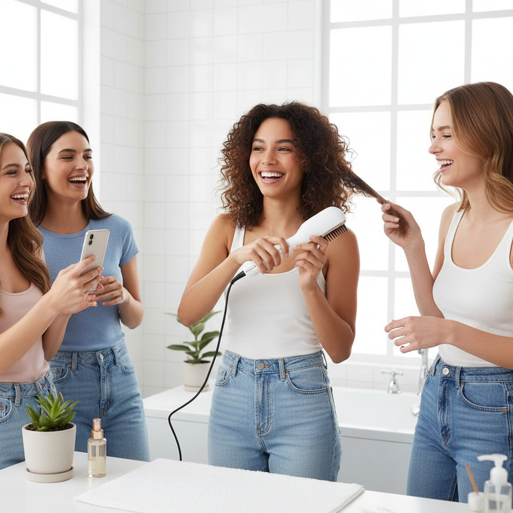 Wireless USB Straightening Comb - ugcGallery